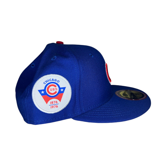 Chicago Cubs Negro League New Era Fitted Size 7 3/8 Hat