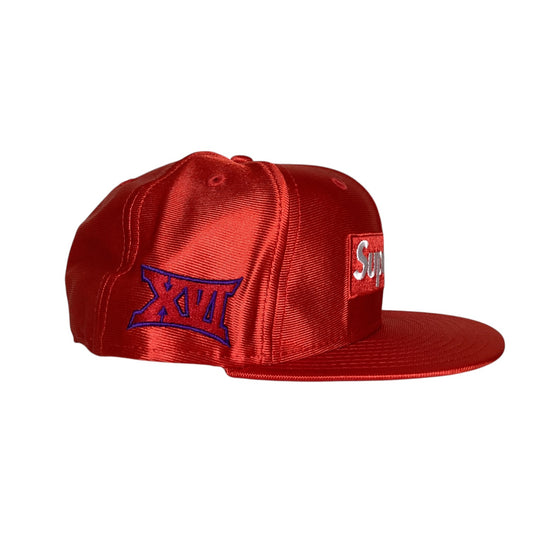 SS16 Dazzle Box Red Supreme New Era Fitted Size 7 3/8 Hat