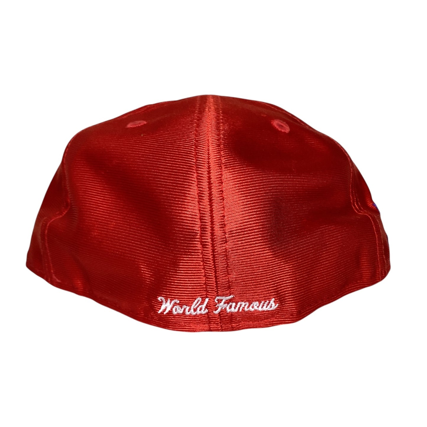 SS16 Dazzle Box Red Supreme New Era Fitted Size 7 3/8 Hat