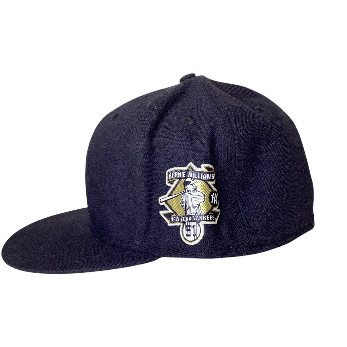 New York Yankees Bernie Williams Commemorative New Era Fitted Size 7 3/8 Hat