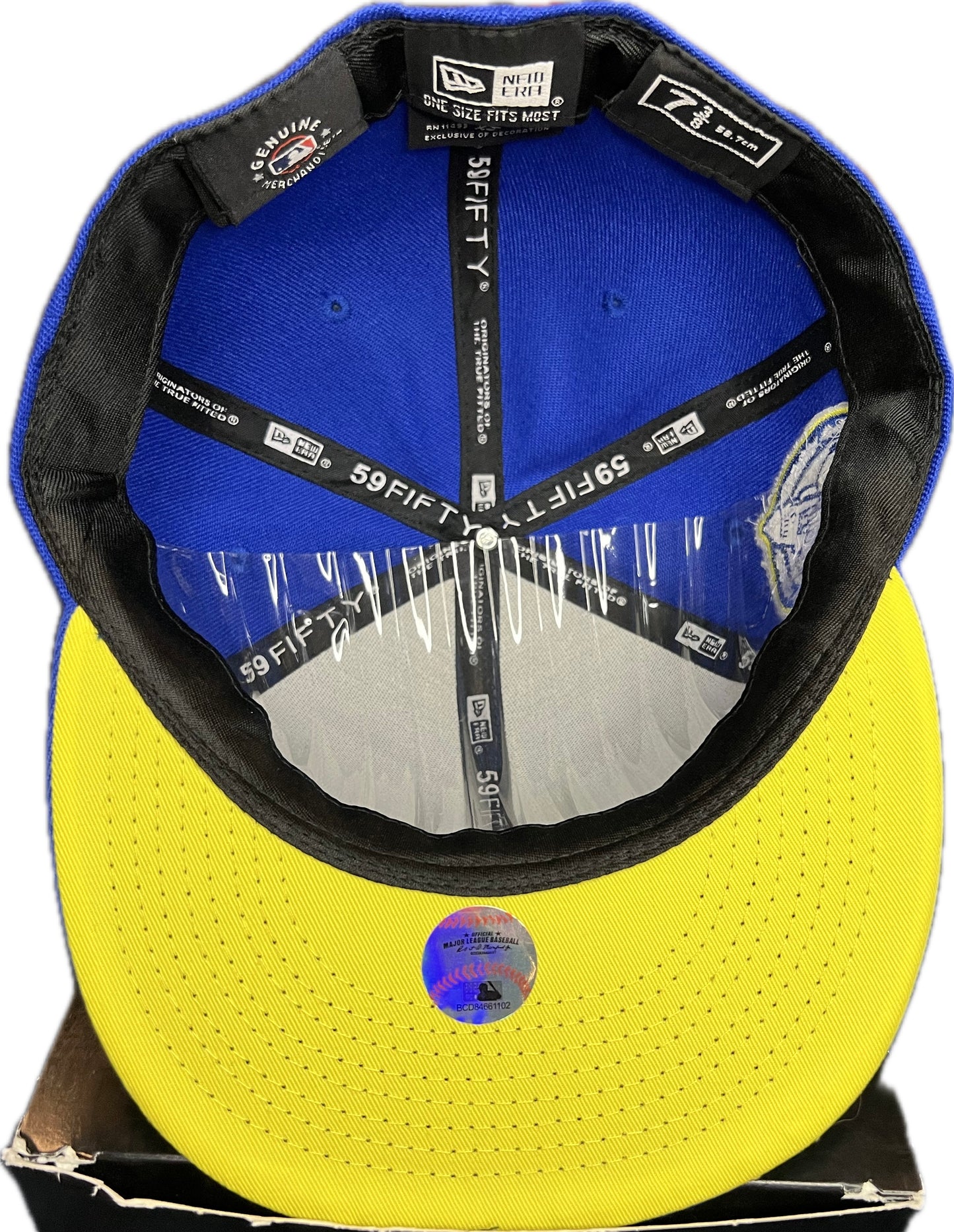 LA Dodgers 1958 2008 Side Patch New Era Cap