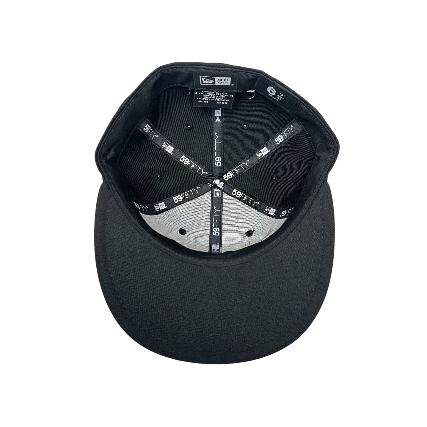 Afraid of The Dark? Glow-In-The-Dark New Era Custom Fitted Size 6 7/8 Hat