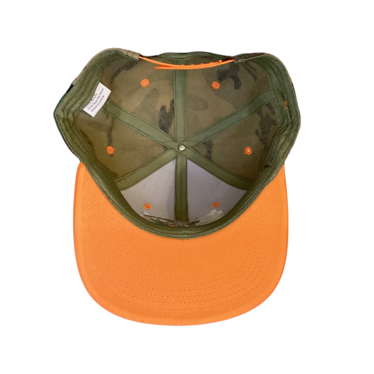 Ol' Fattie Camo custom snapback hat