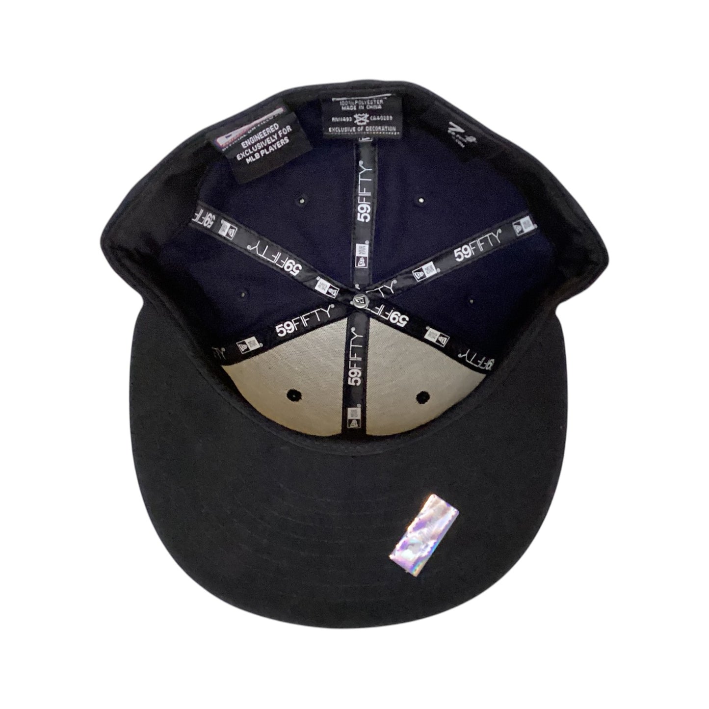 New York Yankees Bernie Williams Commemorative New Era Fitted Size 7 3/8 Hat