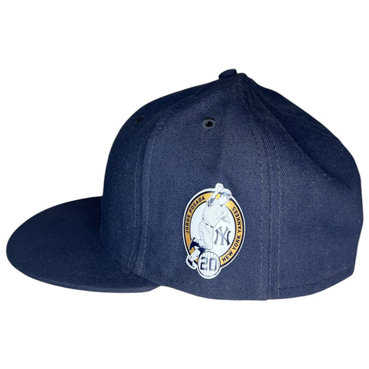 New York Yankees Jorge Posada Retirement New Era Fitted size 7 3/8 Hat