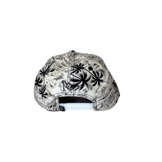 Fitted Hawaii Aloha Served Daily Snapback