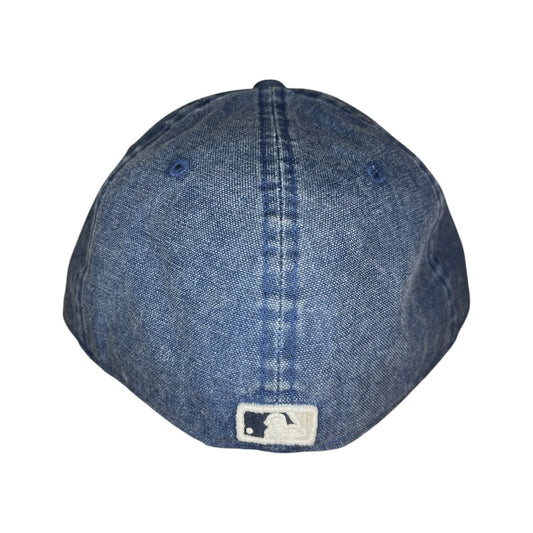 New York Yankees Denim New Era Fitted Size 7 3/8 Hat
