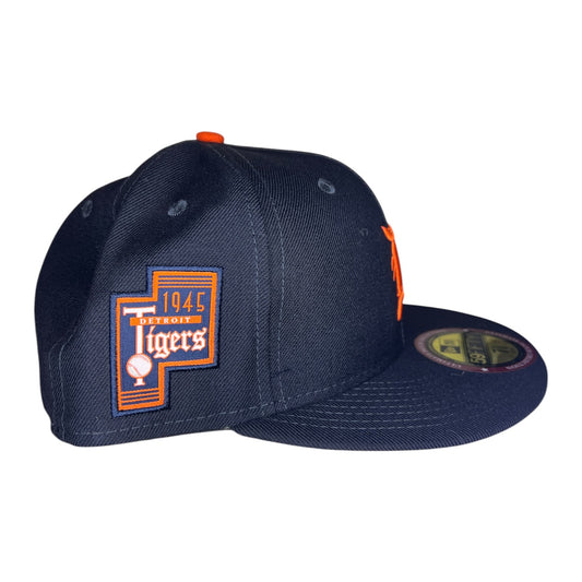 Detroit Tigers Negro League New Era Fitted Size 7 3/8 Hat