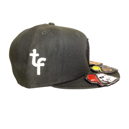 Custom Velcro Bear New Era Fitted Size 7 3/8 Hat