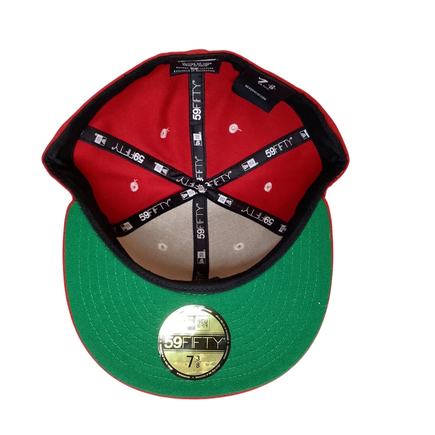Team Fitted  Christmas Custom New Era Fitted Size 7 3/8 Hat