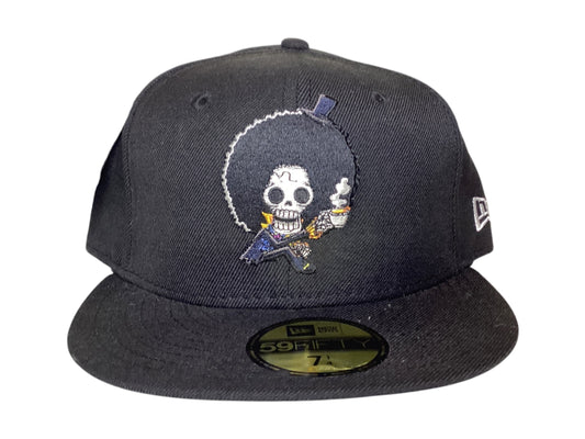 Brook One Piece New Era Fitted Size 7 3/8 Hat