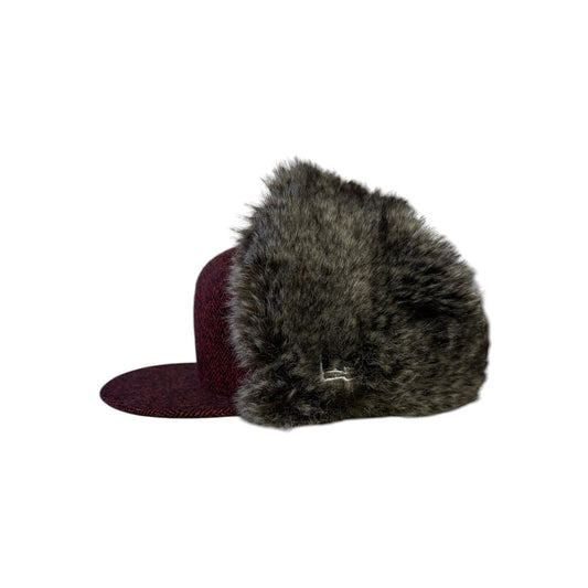 New York Yankees Fur Ears New Era Fitted Size 7 1/2 Hat