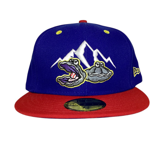 Rocky Mountain Oysters Custom New Era Custom Fitted Size 7 3/8 Hat