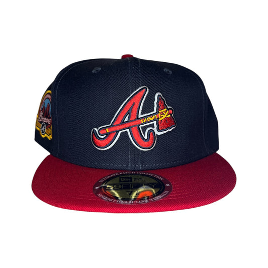 Atlanta Braves Negro League New Era Fitted Size 7 3/8 Hat