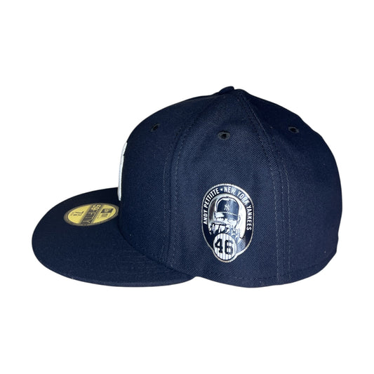 New York Yankees Andy Pettitte Retirement Patch New Era Fitted size 7 3/8 Hat