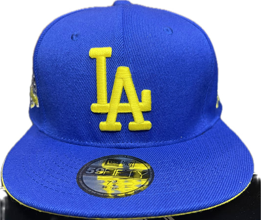 LA Dodgers 1958 2008 Side Patch New Era Cap