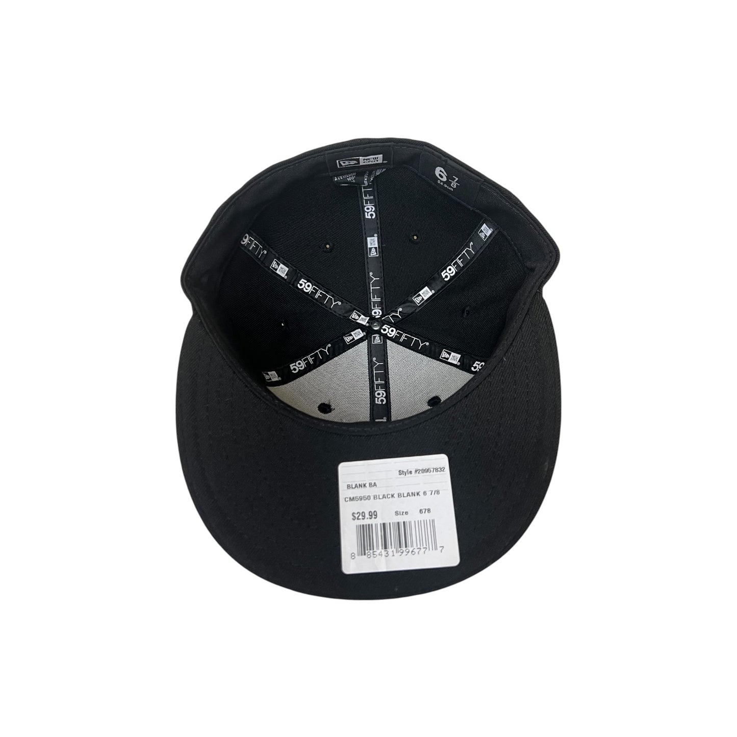 Retired Krownz & Kickz New Era Custom Fitted Size 6 7/8 Hat