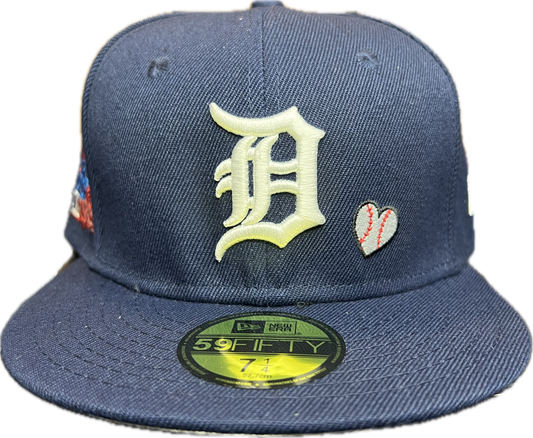 Detroit Tigers 1984 World Series Love & Hustle = Game New Era Cap