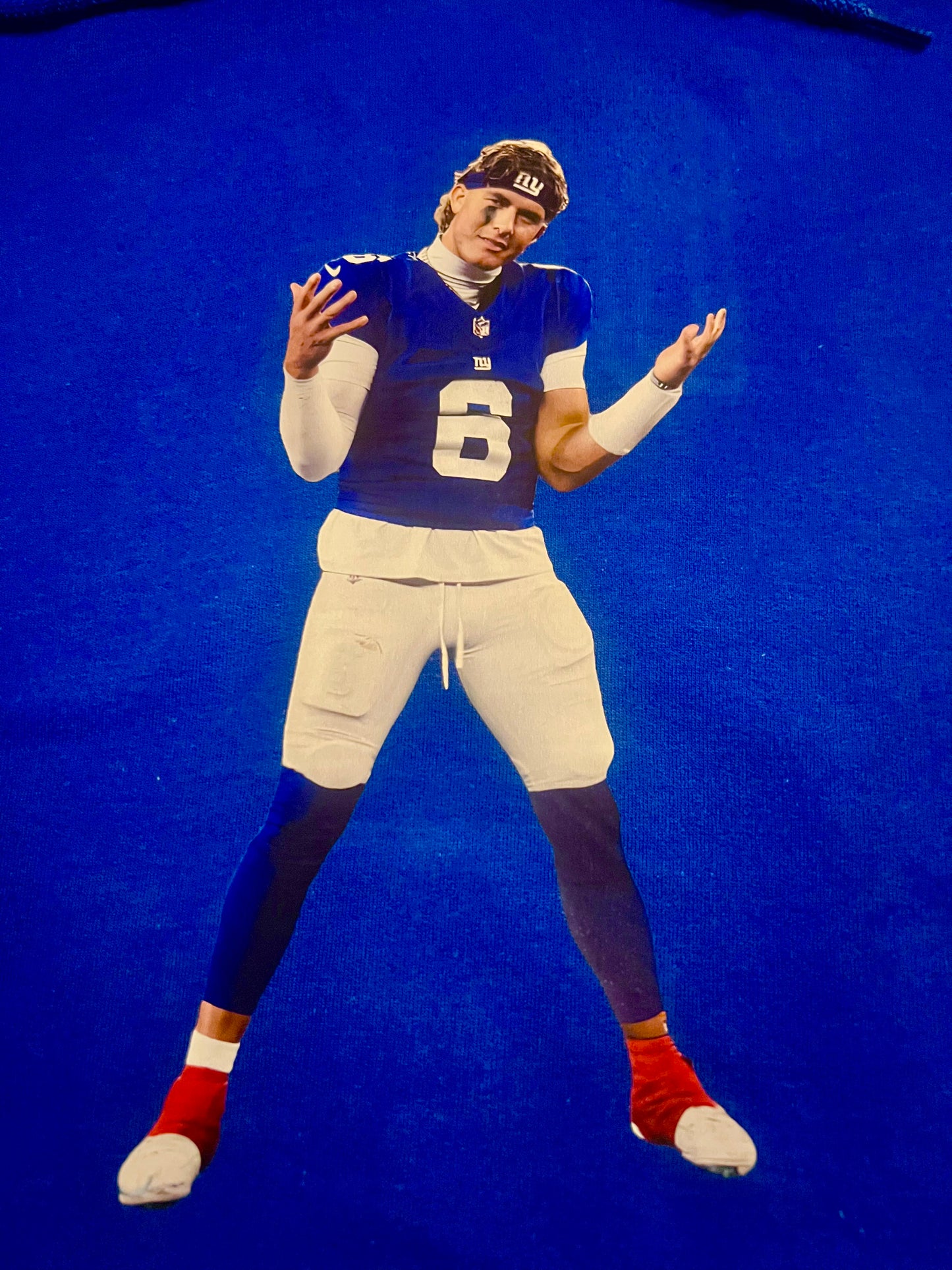 Sweater Jersey Jaxson Dart NY Giants