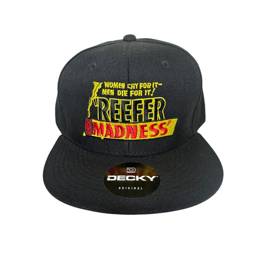 Reefer Madness Custom New Snapback