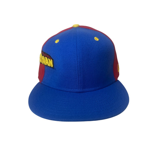 Superman New Era Fitted Size 7 1/4 Hat