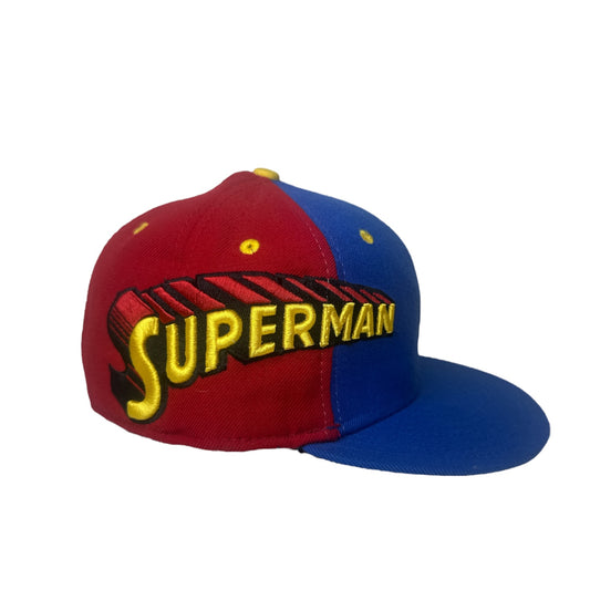Superman New Era Fitted Size 7 1/4 Hat