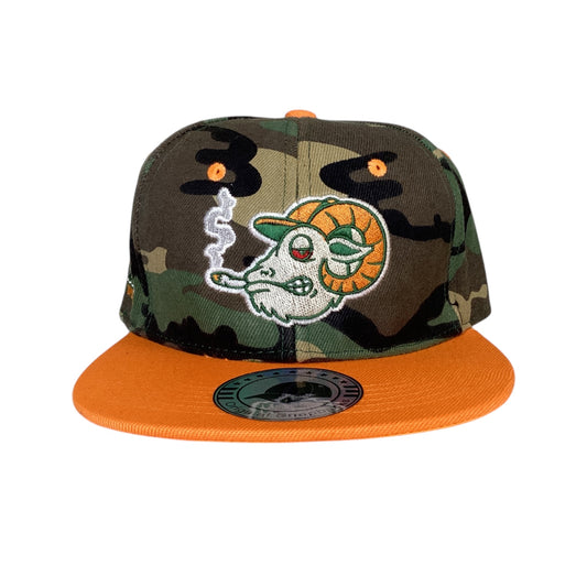 Ol' Fattie Camo custom snapback hat