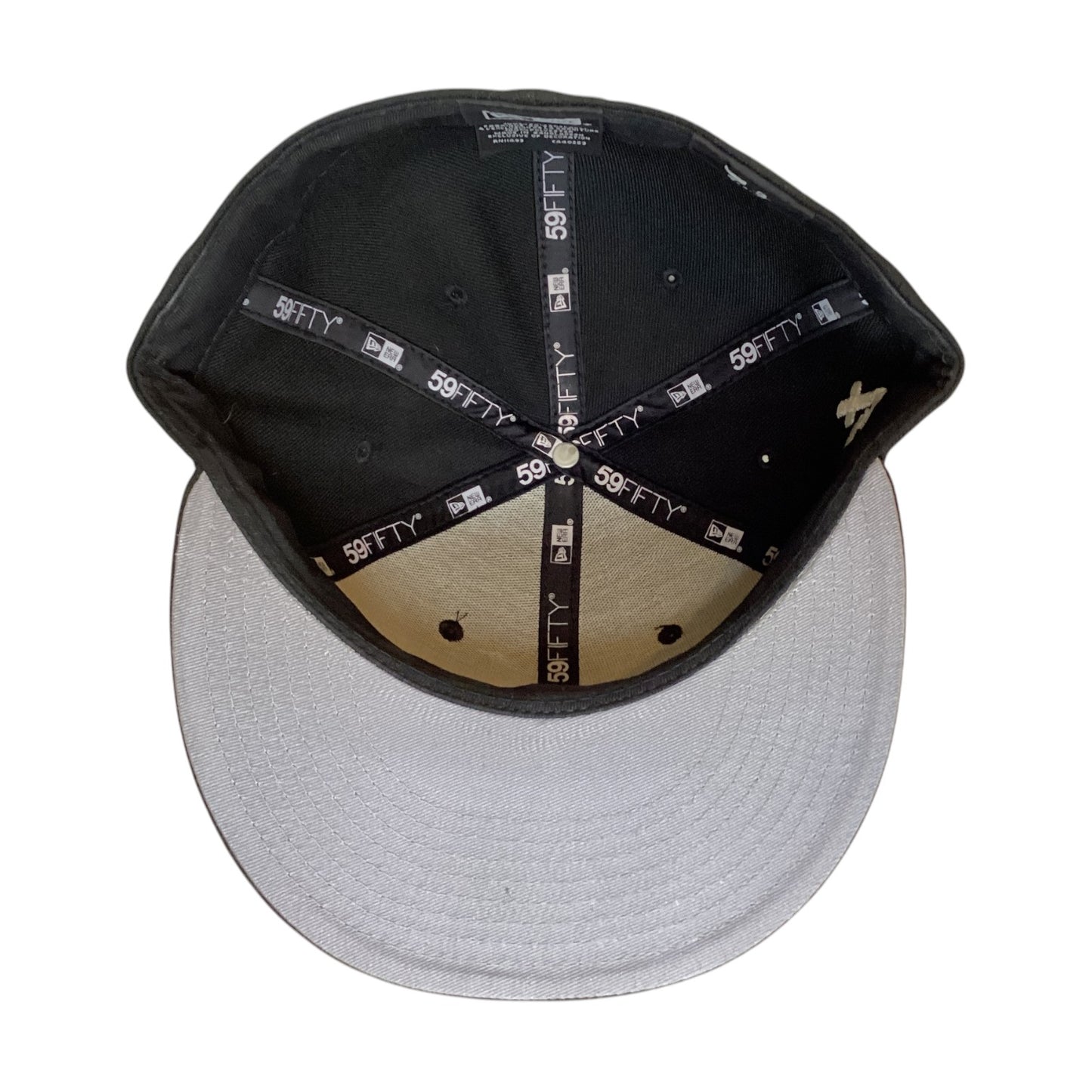 Custom Velcro Bear New Era Fitted Size 7 3/8 Hat