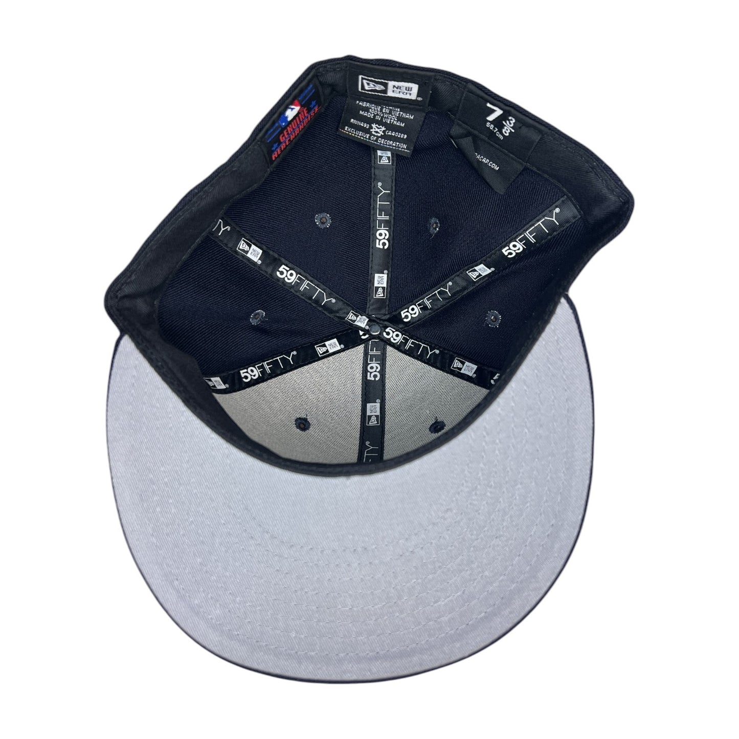 Detroit Tigers Negro League New Era Fitted Size 7 3/8 Hat