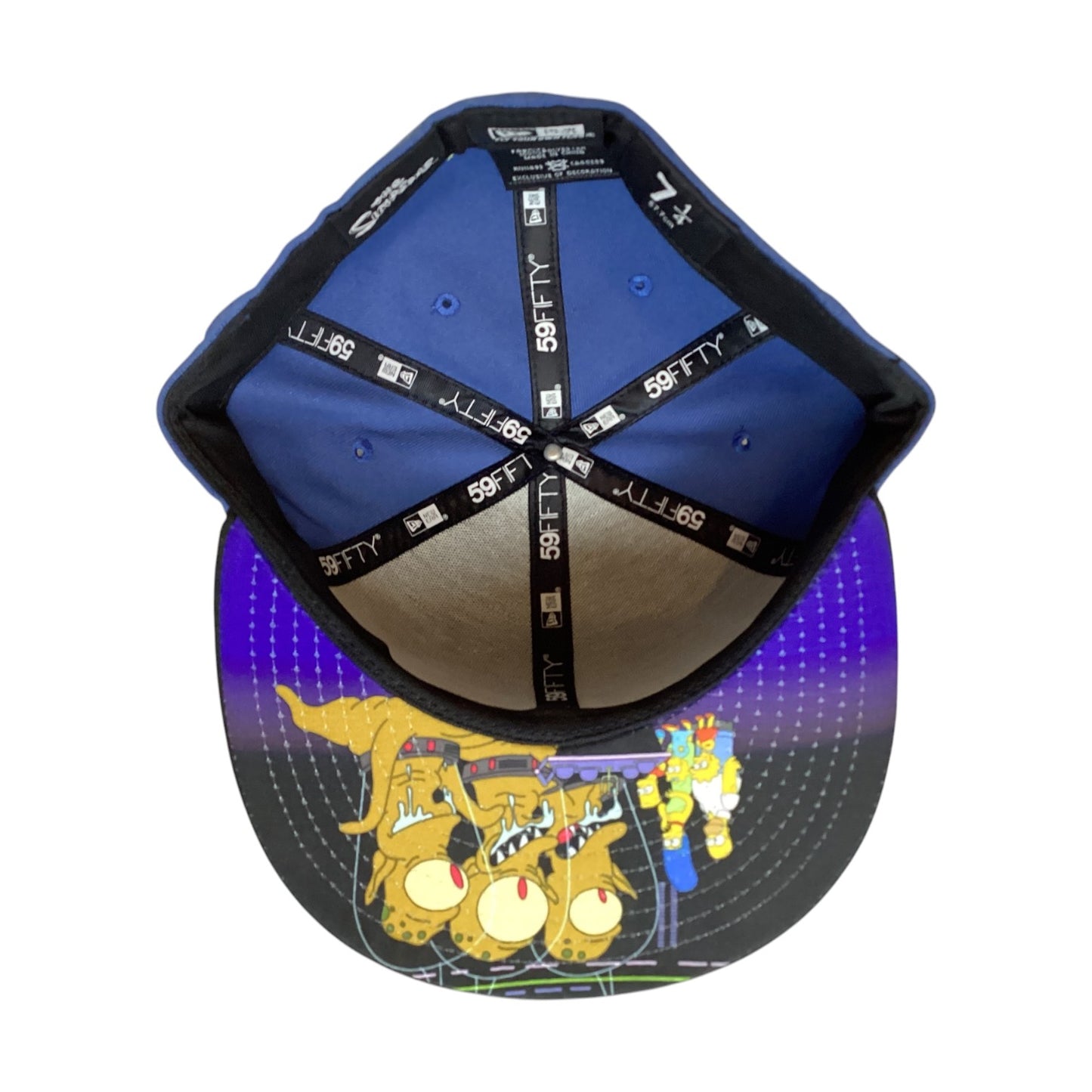 The Simpsons Treehouse of Horror New Era Fitted Size 7 3/8 Hat