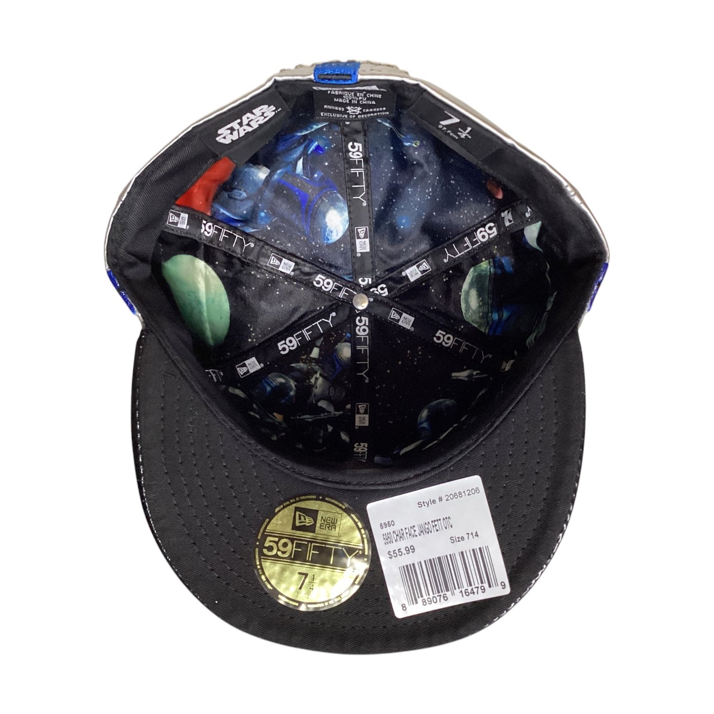 Jango Fett Stars Wars New Era Fitted Size 7 1/4 Hat
