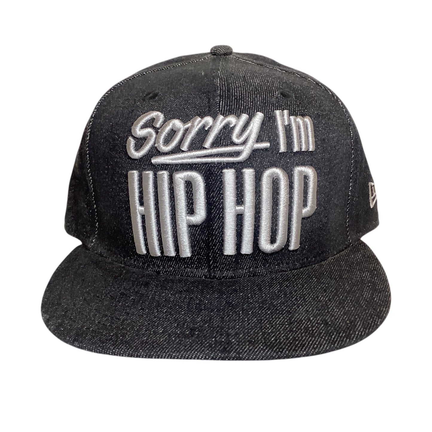 Sorry I'm Hip Hop New Era Fitted Size 7 3/8 Hat