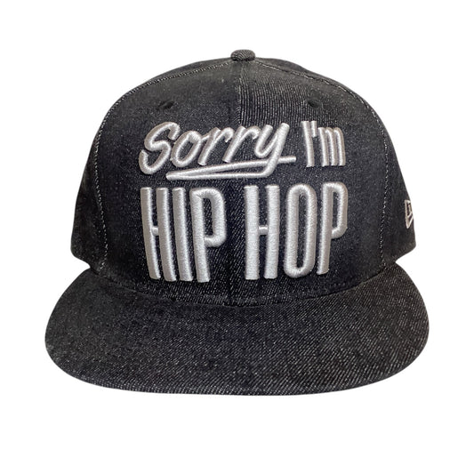 Sorry I'm Hip Hop New Era Fitted Size 7 3/8 Hat