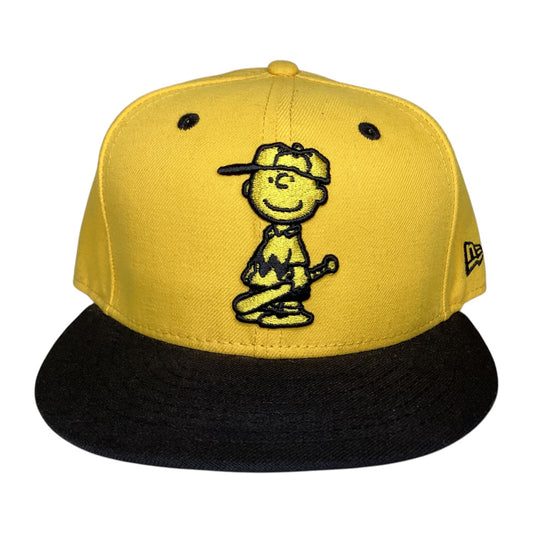 Charlie Brown Peanuts New Era Fitted Size 7 3/8 Hat
