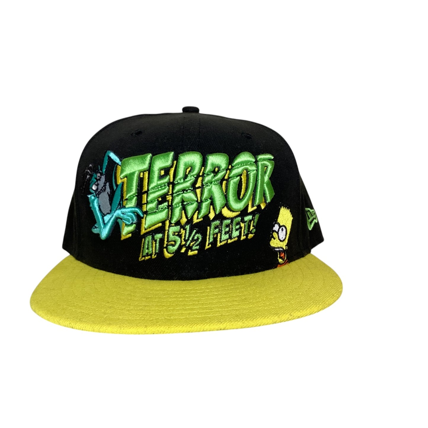 The Simpsons Terror at 5 1/2 Feet New Era Fitted Size 7 3/8 Hat