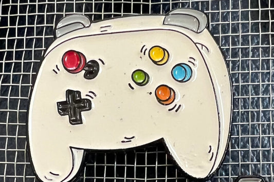 Nintendo 64 Controller Enamel Pin!