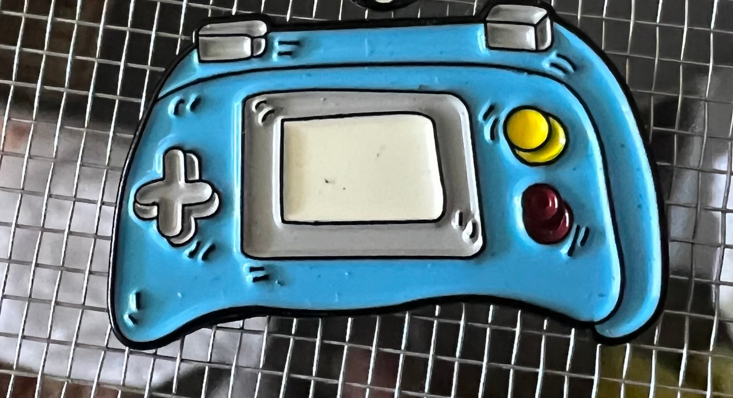Gamer Controller Blue Enamel Pin!